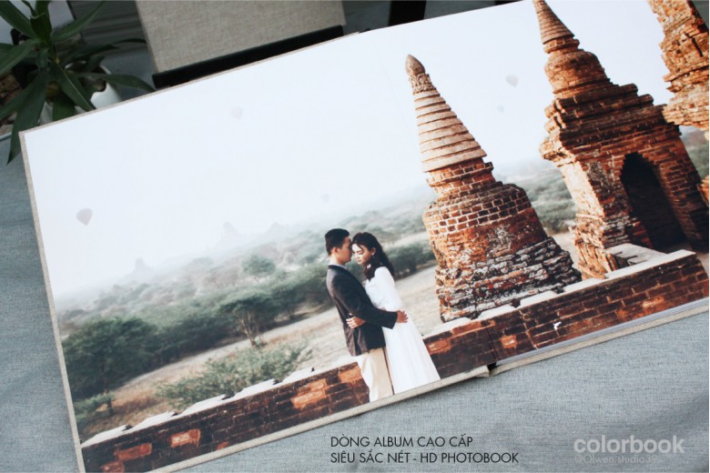 Bộ sưu tập PHOTOBOOK CAO CẤP SIÊU SẮC NÉT_BÌA VẢI BỐ ÉP VÀNG